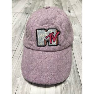 MTV adjustable quilted Baseball Cap Hat